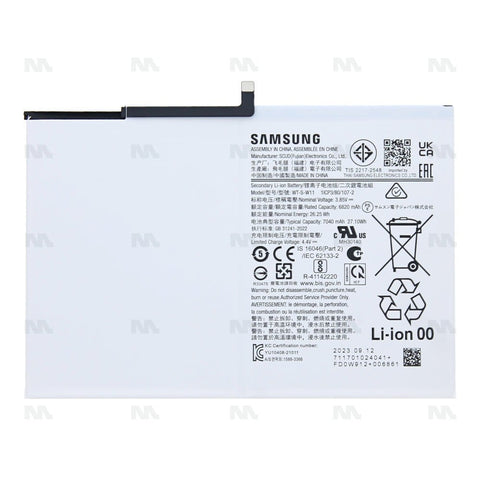 Batterie Original Samsung Galaxy Tab A9 Plus X210, X215, X216B (WT-S-W11)