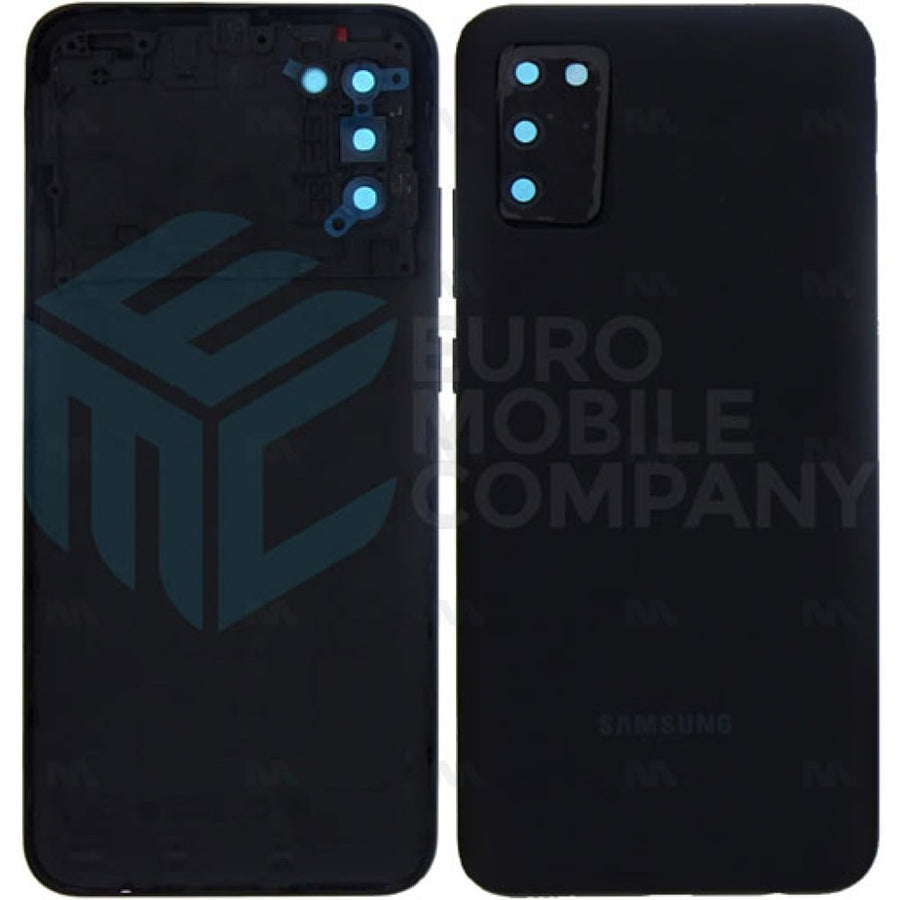 Vitre arrière pour Samsung Galaxy A02s A025F avec objectif noir OEM