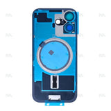 Vitre Arrière sans NFC, cadre d'appareil photo agrandi Sage Compatible pour Apple iPhone 17