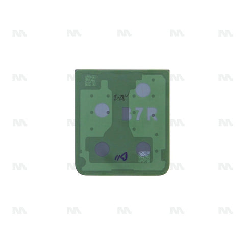 Vitre arrière inférieure blanche Original pour Samsung Galaxy Z Flip7 FE F761B