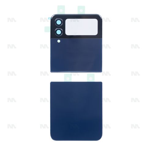 Vitre arrière Samsung Galaxy Z Flip4 5G F721B avec objectif bleu marine OEM