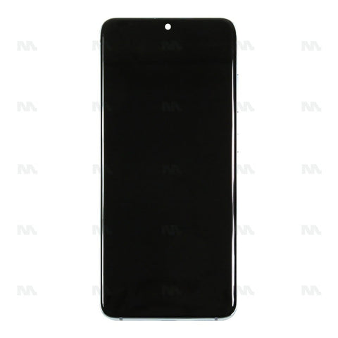 Chassis + Ecran Officiel Service Pack + Vitre pour Samsung Galaxy S20 G980F / S20 5G G981F - Cloud Blue