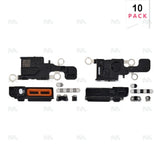 Ensemble de haut-parleurs et microphones compatibles pour Apple iPhone 16 (10 pièces)