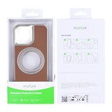 Étui Rixus MagWrap pour Apple iPhone 15 Pro Max marron