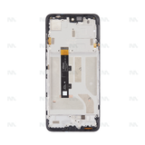 Chassis + Ecran Officiel Service Pack + Vitre pour Motorola Edge 20 Lite (XT2139) - Noir