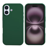 Coque souple en TPU Rixus avec MagSafe pour Apple iPhone 17 vert foncé