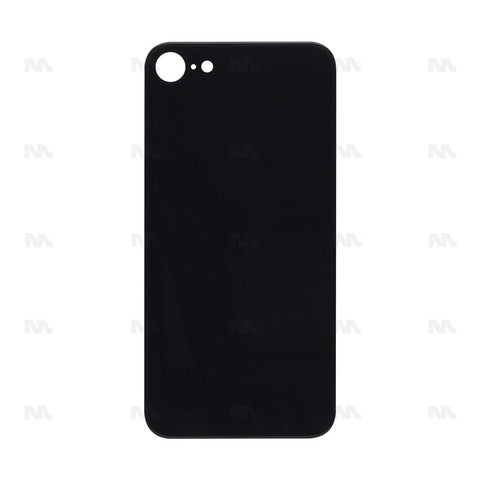 Vitre arrière avec bloc complet pour Apple iPhone SE (2020, 2022) - Noir - Compatible