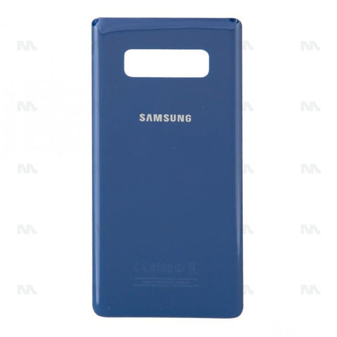 Vitre arrière pour Samsung Galaxy Note 8 N950F avec objectif bleu marine OEM