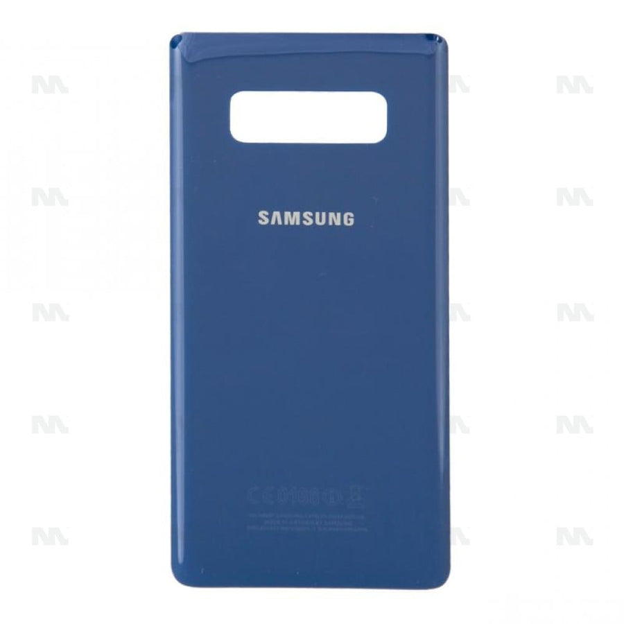 Vitre arrière pour Samsung Galaxy Note 8 N950F avec objectif bleu marine OEM