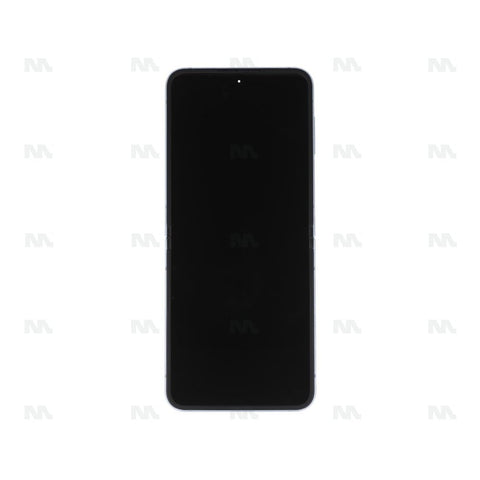 Chassis + Ecran Officiel Service Pack + Vitre pour Samsung Galaxy Z Flip6 F741B - Bleu