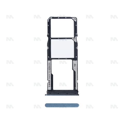 Support pour carte SIM Xiaomi Redmi 13C bleu marine OEM
