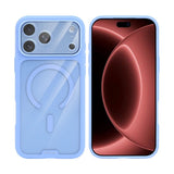 Coque Cristal Ambre Rixus Pour Apple iPhone 17 Pro Max, 18 Pro Max Bleu Clair