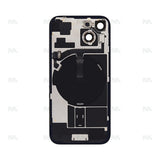 Vitre Arrière sans NFC, cadre de caméra agrandi Vert Compatible pour Apple iPhone 15