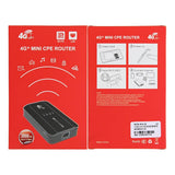 Routeur 4G portable M10-EW Hotspot WiFi-6 avec port LAN