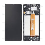 Chassis + Ecran Original OEM + Vitre pour Samsung Galaxy A12 A125F - Noir