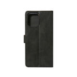 Rixus Bookcase pour Apple iPhone 15 Noir