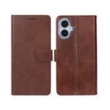 Rixus Bookcase pour Apple iPhone 17 Marron