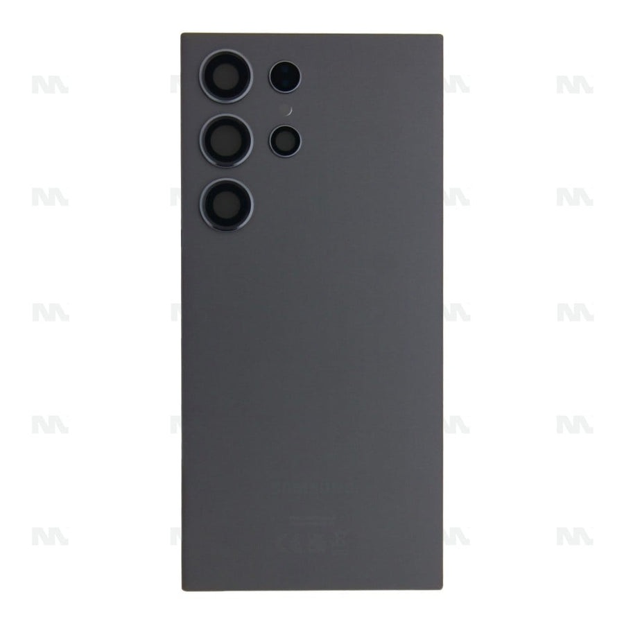 Vitre arrière pour Samsung Galaxy S24 Ultra S928B avec objectif noir titane Original