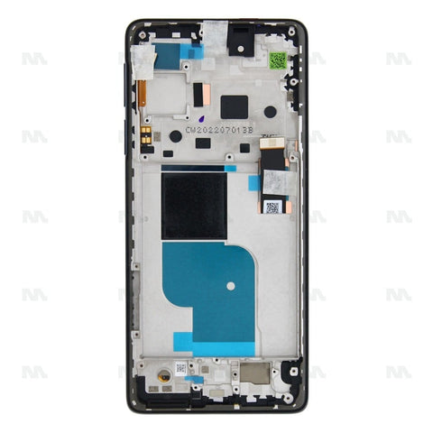 Chassis + Ecran LCD complet pour Motorola Edge 30 Pro (XT2201) (5D68C20263) - Noir