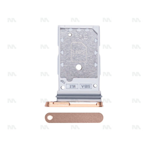Support pour carte SIM Orange grès OEM pour Samsung Galaxy S24 S921B, S24 Plus S926B