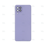 Vitre arrière pour Samsung Galaxy A22 5G A226B avec objectif violet OEM