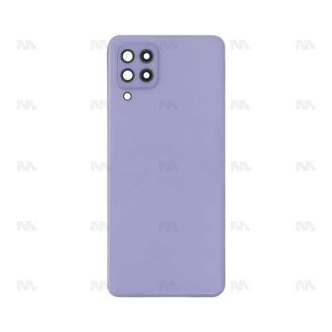 Vitre arrière pour Samsung Galaxy A22 5G A226B avec objectif violet OEM