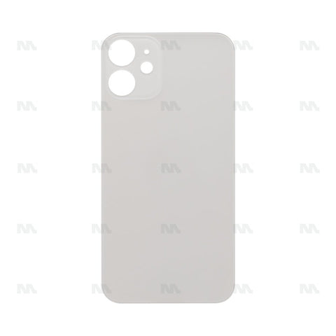 Vitre arrière avec bloc complet pour Apple iPhone 12 Mini - Blanc - Compatible