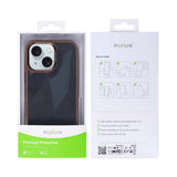 Coque de protection Mag Carbon avec MagSafe pour Apple iPhone 15 - Marron