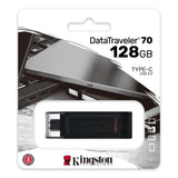 Clé USB Kingston DataTraveler 70 USB-C 3.2 Gen 1 de 128 Go