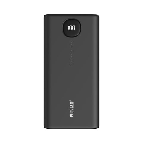 Batterie externe haute capacité Rixus RXPB40 40 000 mAh Noir