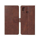 Rixus Bookcase pour Samsung Galaxy A20e Marron