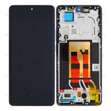 Chassis + Ecran Officiel Service Pack + Vitre pour Oppo Reno 10 Pro 5G (CPH2525) - Glossy Purple