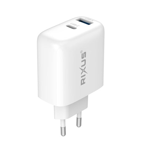 Chargeur Secteur USB-C/A 45W Rixus RXHC03D (Présentoir Comptoir 02)