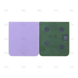 Vitre arrière inférieure violette Original pour Samsung Galaxy Z Flip4 F721B
