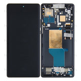 Chassis + Ecran LCD complet pour Motorola Moto Edge 30 Ultra (XT2241) (5D68C21452) - Gris