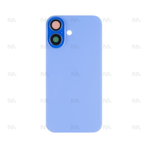 Vitre Arrière pour Apple iPhone 16 sans NFC, compatible avec Ultramarine