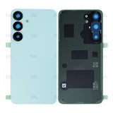 Vitre arrière pour Samsung Galaxy S25 Plus S936B avec lentille, couleur menthe, OEM