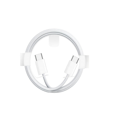Câble de recharge rapide pour iPhone 15 Series US3002M USB-C vers USB-C 200 cm blanc