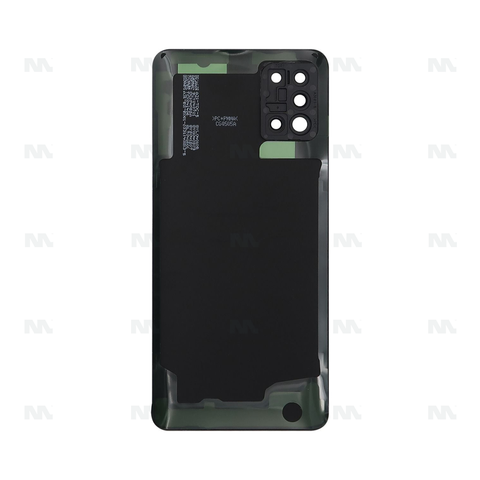 Vitre arrière pour Samsung Galaxy A31 A315F avec prisme pour objectif, couleur blanc cassé, OEM