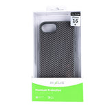 Coque Mag Carbon avec MagSafe pour Apple iPhone 16e Gris titane
