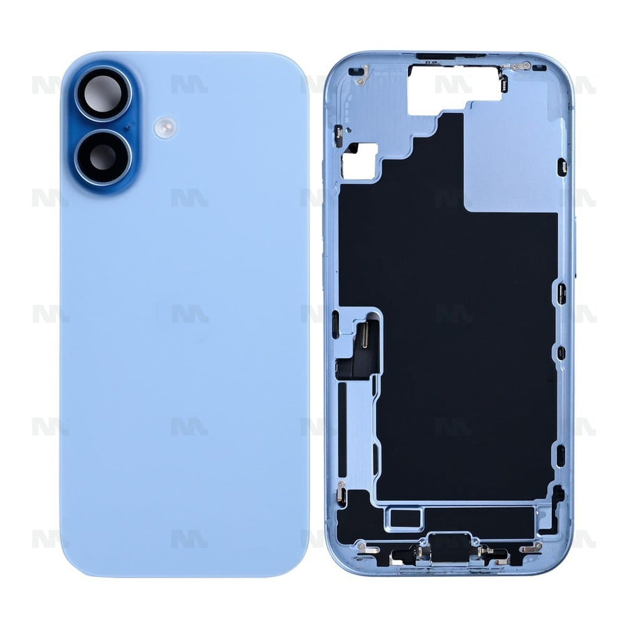 Chassis Complet avec Composants Démonté Original pour Apple iPhone 17 - Bleu Brume