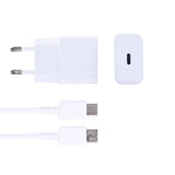 Adaptateur secteur Samsung 25W + câble USB-C Samsung EP-T2510XWEGEU - Blanc - Original