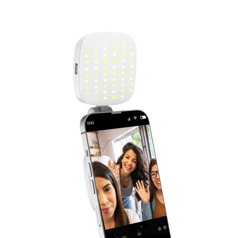 Lampe magnétique pour selfies avec miroir Rixus RXLG92