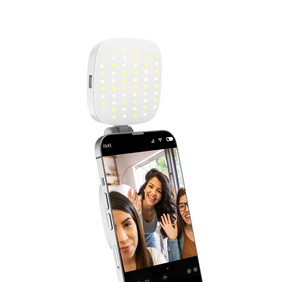 Lampe magnétique pour selfies avec miroir Rixus RXLG92