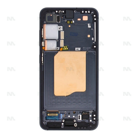 Chassis + Ecran Original Service Pack Pré-assemblé pour Samsung Galaxy S25 S931B - Bleu Noir