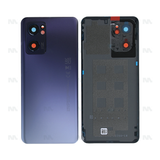 Vitre arrière avec objectif pour Oppo Reno 7 5G, Find X5 Lite - Noir étoilé - OEM