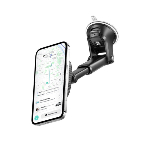 Support magnétique pour téléphone Rixus RXHM16 Support pour téléphone de voiture noir
