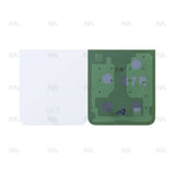Vitre arrière inférieure blanche Original pour Samsung Galaxy Z Flip7 FE F761B