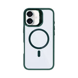 Étui Rixus Classic 03 avec MagSafe pour Apple iPhone 17 vert foncé