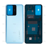 Vitre arrière pour Xiaomi Redmi Note 12S sans objectif, bleu glacier, OEM